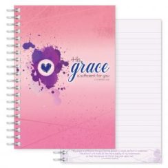 His Grace is Sufficient - A5 Notebook